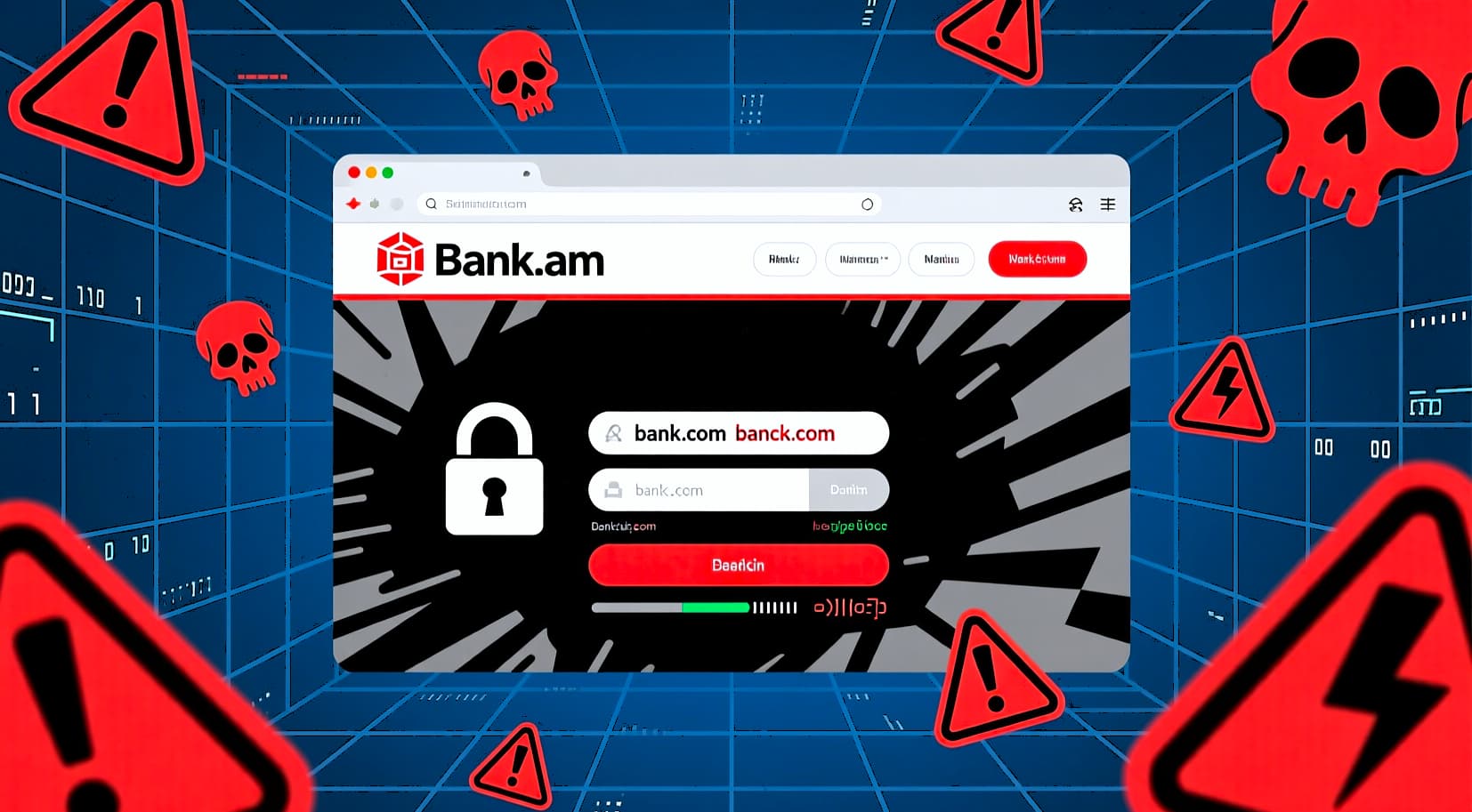 「公式サイト」のホームページやログインページへのブックマークの重要性 偽サイトの脅威